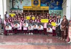 माता शबरी कन्या शिक्षा परिसर में 180 छात्राओं का स्वास्थ्य परीक्षण