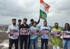 भोपाल में पानी की टंकी पर चढ़े युवा कांग्रेस कार्यकर्ता, मांगा अमित शाह का इस्तीफा