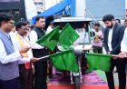 रायपुर : वित्त मंत्री ओपी चौधरी ने किया जीके इलेक्ट्रिक शोरूम का शुभारंभ