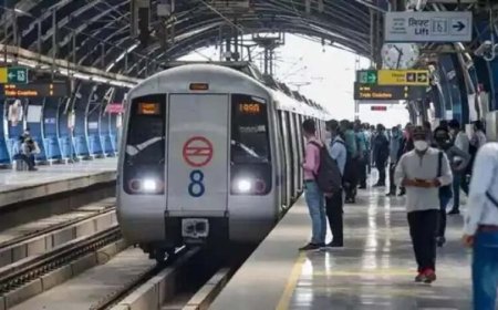 दिल्ली मेट्रो येलो लाइन पर बदलाव, हैदरपुर स्टेशन के दो एस्केलेटर बंद