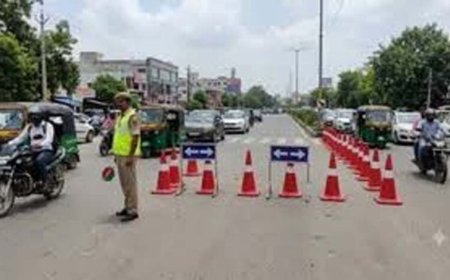 लखनऊ के 69 चौराहों पर लगेंगे स्थायी बैरियर, सुधरेगी यातायात व्यवस्था