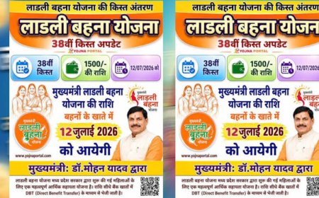 लाड़ली बहना योजना की 38वीं किस्त कल जारी, ₹1500 के साथ CM मोहन यादव दे सकते हैं नई सौगात
