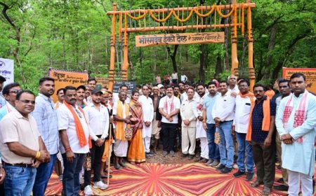 भोरमदेव में इको-टूरिज्म को मिली नई पहचान, उप मुख्यमंत्री ने वन महोत्सव और 6 किमी लंबे इको ट्रेल का किया शुभारंभ