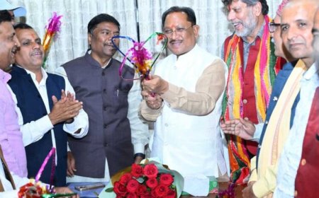 बस्तर गोंचा महापर्व 2026 का निमंत्रण लेकर मुख्यमंत्री  विष्णु देव साय से मिले प्रतिनिधि
