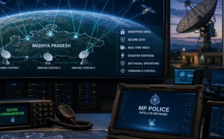 MP Police का ‘मिशन स्पेस’ शुरू, 18 सैटेलाइट से अपराधियों पर रखी जाएगी आसमान से नजर