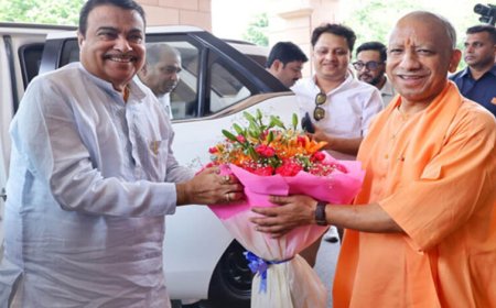 उत्तर प्रदेश में विश्वस्तरीय सड़क संपर्क विकसित करना हमारी प्राथमिकता: नितिन गडकरी