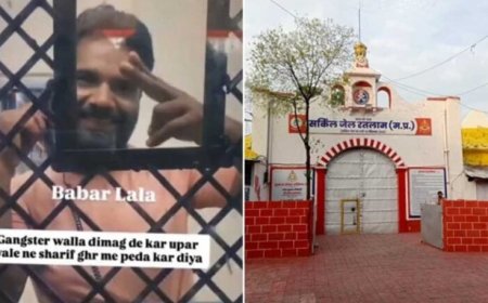 जेल के भीतर से बाबर का वीडियो वायरल, सुरक्षा व्यवस्था पर उठे सवाल