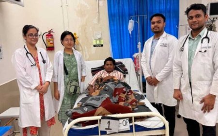 सिम्स बिलासपुर के चिकित्सकों की तत्परता से चाकू लगने से गंभीर घायल 15 वर्षीय किशोर को मिला नया जीवन’
