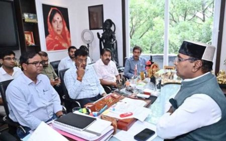 प्रभात चौराहा फ्लाईओवर में देरी पर सख्त हुए मंत्री  सारंग, PWD अधिकारियों पर की नाराजगी व्यक्त