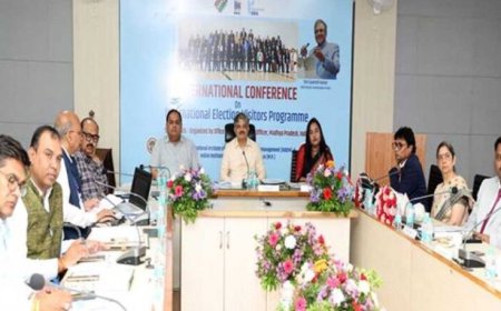 लोकतांत्रिक व्यवस्था को मजबूत बनाने में अनुभवों का साझा करना अत्यंत महत्वपूर्ण है : मुख्य निर्वाचन पदाधिकारी मध्यप्रदेश  झा