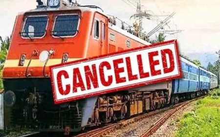 रायपुर मंडल में कई MEMU और पैसेंजर ट्रेनें रद्द, दो दिन के नॉन-इंटरलाकिंग कार्य का असर