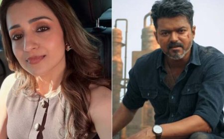 विजय की आखिरी फिल्म जन नायगन देखकर भावुक हुईं तृषा, शेयर किया रिएक्शन