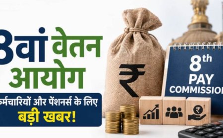 8th Pay Commission पर बड़ा अपडेट! 7 और 10 अगस्त को होगी अहम बैठक, कर्मचारी-पेंशनर्स आवेदन की डेडलाइन नोट करें