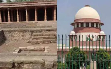 धार भोजशाला विवाद पर सुप्रीम कोर्ट में तीखी बहस, मुस्लिम पक्ष बोला- हेलीकॉप्टर नहीं है, तुषार मेहता ने दिया 900 मीटर वाला जवाब