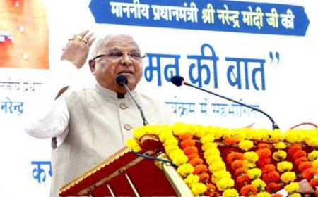 “मन की बात” जन-जीवन को नई दिशा देने वाला अभियान : राज्यपाल  पटेल
