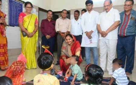 रायपुर : परित्यक्त बच्चों को नया जीवन और परिवार दे रही ‘मातृछाया‘: मंत्री  लक्ष्मी राजवाड़े