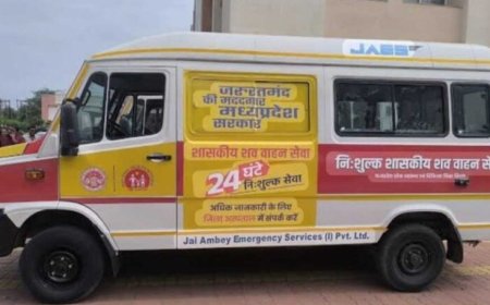 जिले के अंदर ही नहीं संभाग के दूसरे जिलों के लिए भी मिलेगा शव वाहन:-