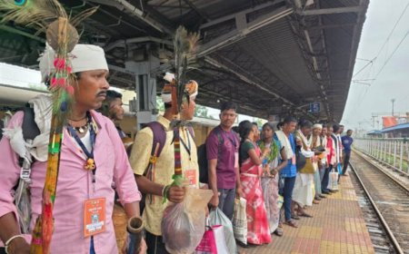बदलते बस्तर का संदेश लेकर दिल्ली रवाना हुआ बस्तर का प्रतिनिधिमंडल