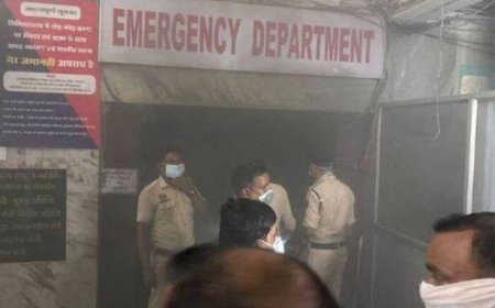 रायपुर के मेकाहारा अस्पताल के इमरजेंसी वार्ड में आग, मचा हड़कंप; पुलिस और दमकल की टीम मौके पर