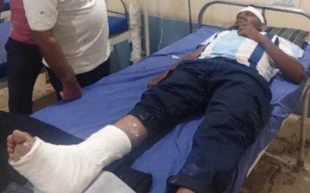 राजगढ़ में पुलिस टीम पर पथराव, यूपी-एमपी पुलिस पर हमला; 3 जवान घायल, 6 आरोपी गिरफ्तार