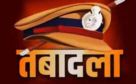 CG Transfer News: सूरजपुर में थाना प्रभारियों से लेकर पुलिस आरक्षकों तक का बड़ा तबादला, नई सूची जारी