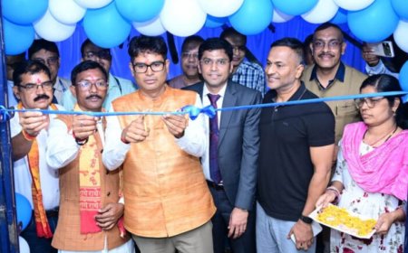 रायपुर : रायगढ़ में इंडियन ओवरसीज बैंक की नई शाखा का शुभारंभ, वित्त मंत्री ओपी चौधरी ने बैंकिंग विस्तार और वित्तीय सुधारों पर दिया जोर