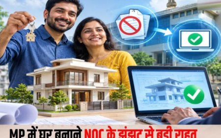 MP में बिल्डिंग परमिशन के नियम बदले, NOC की अनिवार्यता खत्म; आवेदन से मंजूरी तक पूरी प्रक्रिया ऑनलाइन