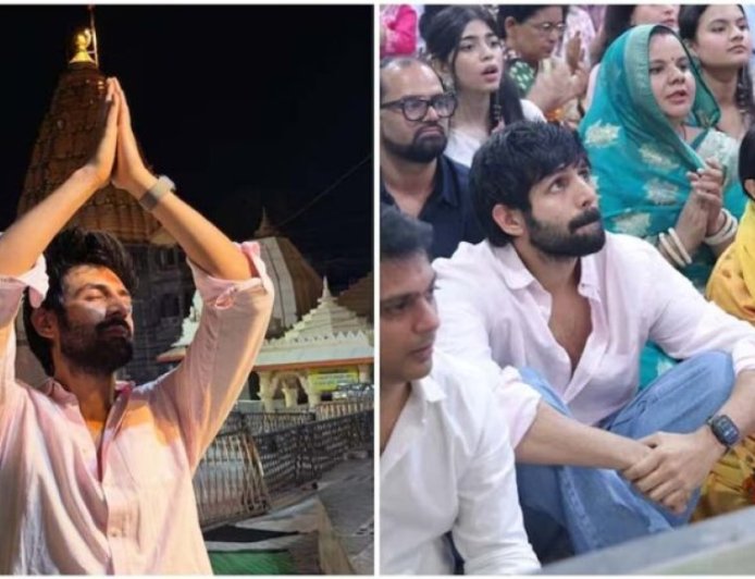 नेशनल अवॉर्ड जीतने के बाद कार्तिक आर्यन पहुंचे महाकाल दरबार, माता-पिता संग लिया आशीर्वाद