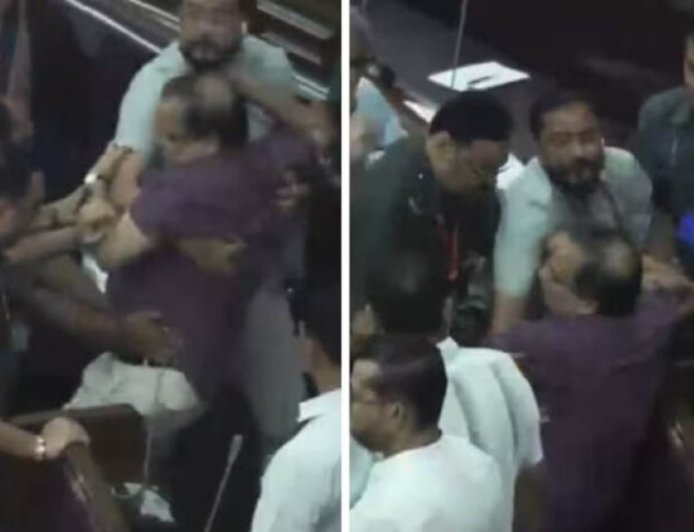 बंगाल विधानसभा में जबरदस्त हंगामा! TMC विधायक कुणाल घोष को मार्शलों ने सदन से बाहर निकाला