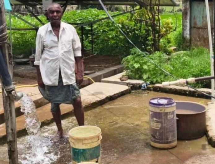 सीएम हेल्पलाइन की शिकायत का त्वरित समाधान सोलर पंप चालू होने से लौटी खेतों की रौनक