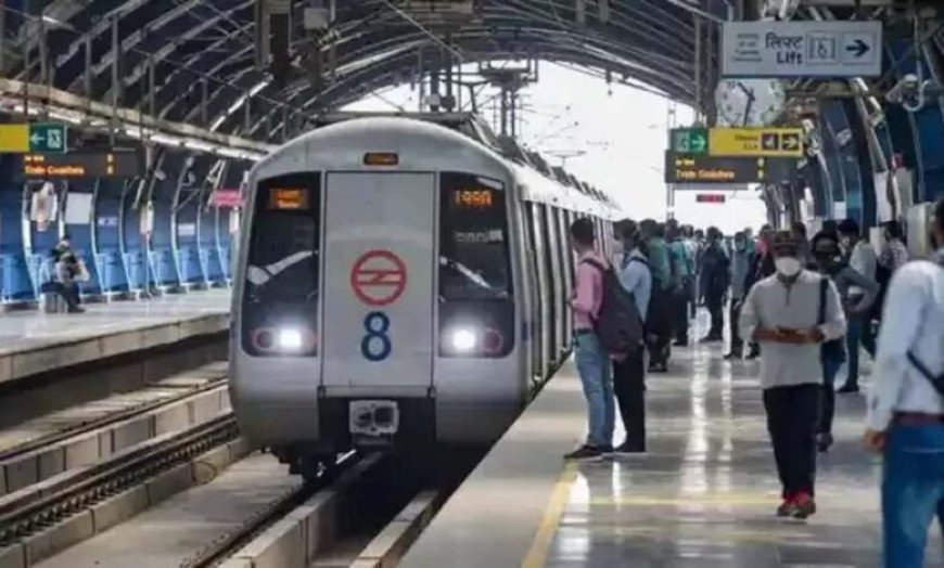 दिल्ली मेट्रो येलो लाइन पर बदलाव, हैदरपुर स्टेशन के दो एस्केलेटर बंद