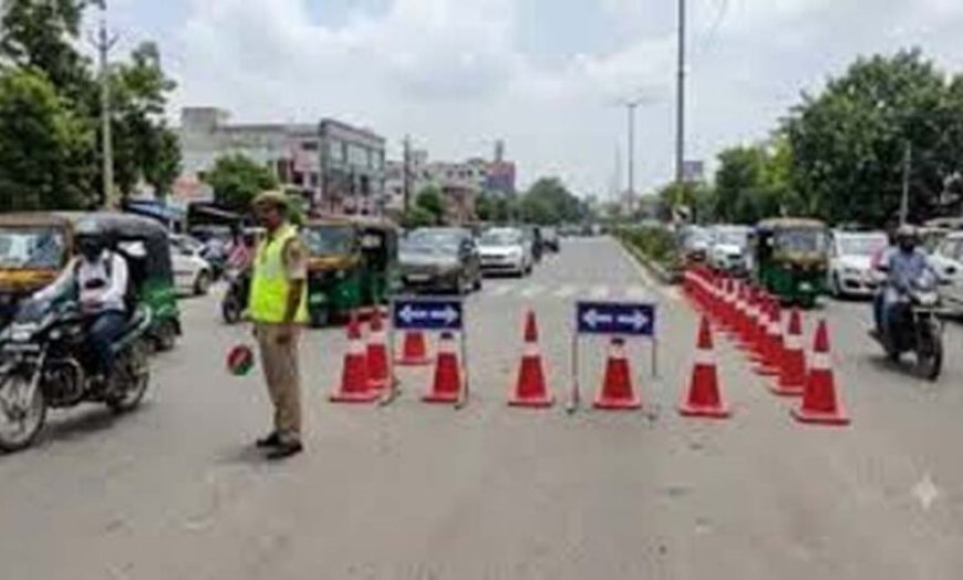 लखनऊ के 69 चौराहों पर लगेंगे स्थायी बैरियर, सुधरेगी यातायात व्यवस्था