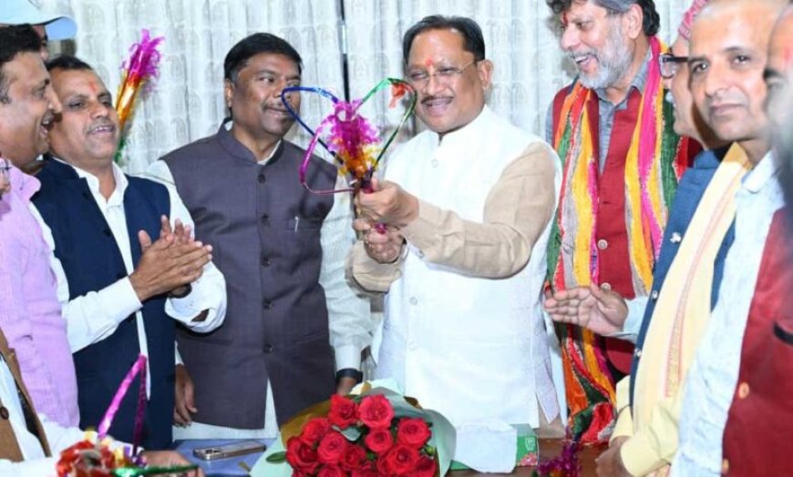 बस्तर गोंचा महापर्व 2026 का निमंत्रण लेकर मुख्यमंत्री  विष्णु देव साय से मिले प्रतिनिधि