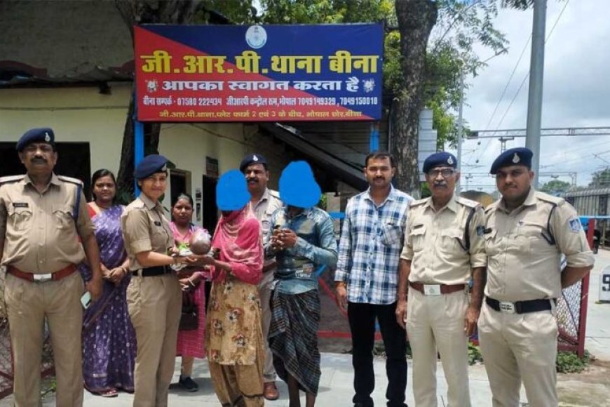 रेल यात्रियों और मासूम बच्चों की सुरक्षा के प्रति जीआरपी की संवेदनशीलता का उत्कृष्ट उदाहरण