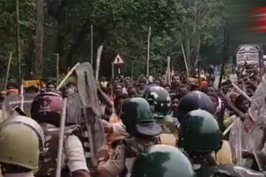 छत्तीसगढ़ के सूरजपुर में भूमि अधिग्रहण पर बवाल! हिंसक झड़प में DSP समेत 24 से ज्यादा पुलिसकर्मी घायल