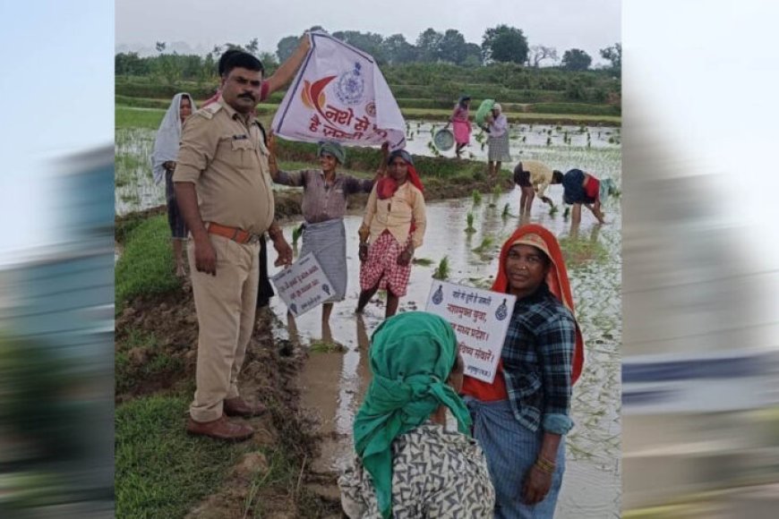 नशे से दूरी है ज़रूरी 2.0 अभियान के तहत रामनगर पुलिस का जन-जागरण अभियान लगातार जारी