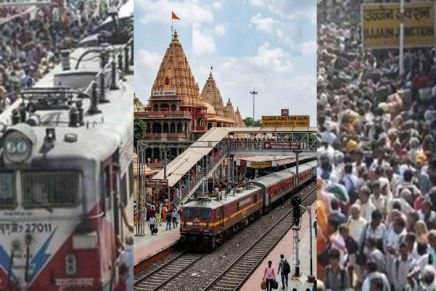 महाकाल दर्शन के लिए उमड़ेगा रिकॉर्ड जनसैलाब, सावन-भादौ में रोज 95 हजार एडवांस बुकिंग, उज्जैन स्टेशन पर पहली बार वन-वे ट्रैफिक