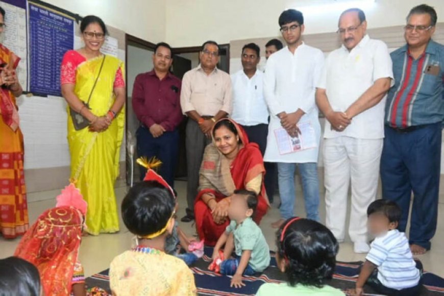 रायपुर : परित्यक्त बच्चों को नया जीवन और परिवार दे रही ‘मातृछाया‘: मंत्री  लक्ष्मी राजवाड़े