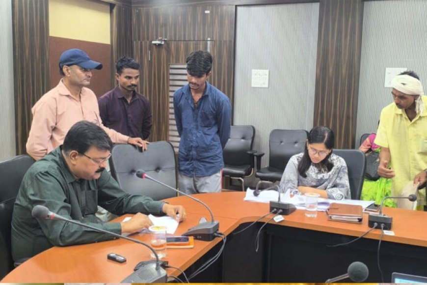 जनसुनवाई में अपर कलेक्टर ने 41 आवेदकों की सुनी समस्याएं