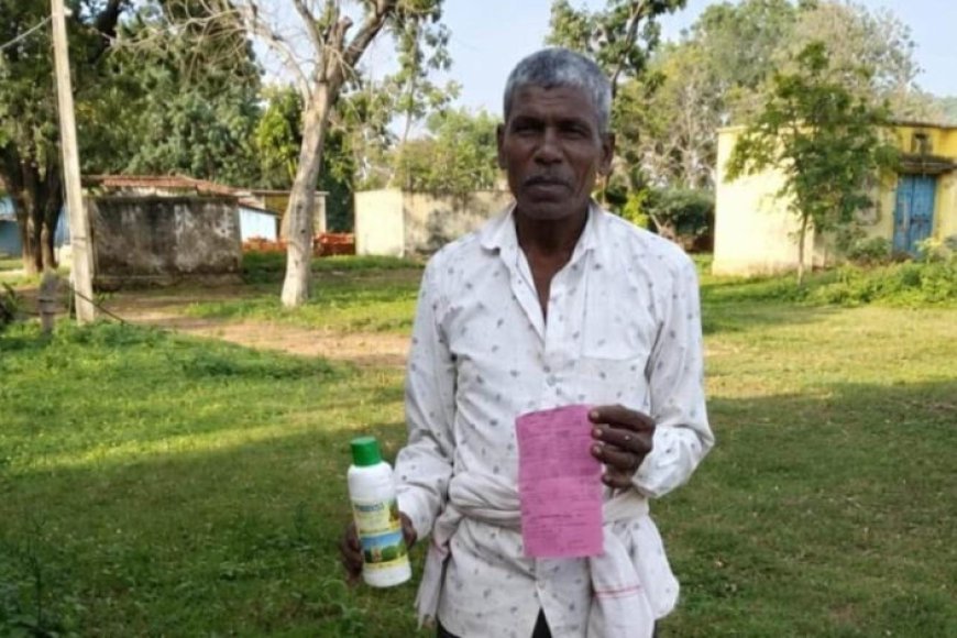 नैनो डीएपी अपनाकर प्रगतिशील किसान बने मिठाईलाल