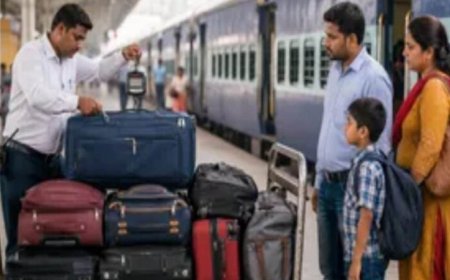 अब ट्रेन में सामान ले जाने की होगी ऑनलाइन बुकिंग, जानें कितना सामान ले जा सकेंगे और किसे मिलेगा फायदा