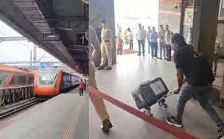भारत में पहली बार ट्रेन से लाइव हार्ट का परिवहन, वंदे भारत एक्सप्रेस से सूरत से अहमदाबाद पहुंचा जीवित हृदय