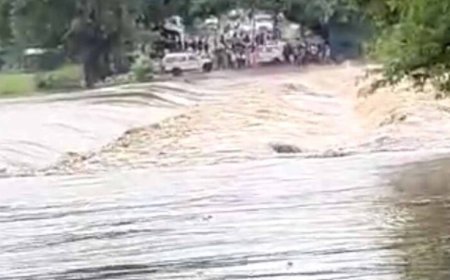 छत्तीसगढ़ में बारिश बनी आफत, सड़क-पुल बहने से कई गांवों का संपर्क बाधित