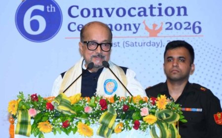 युवा ज्ञान, नवाचार और नैतिक मूल्यों से करें राष्ट्र निर्माण: राज्यपाल रमेन डेका का आह्वान