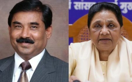 मायावती का बड़ा एक्शन, अशोक सिद्धार्थ और बेनीवाल बसपा से निष्कासित