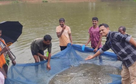 मछली बीज उत्पादन से किसान रयतु राम ने लिखी सफलता की नई कहानी