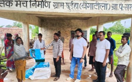 खैरागढ़-छुईखदान-गंडई जिले में “आदि अमितान” अभियान के तहत पी.एम. जनमन यूनिवर्सल हेल्थ स्क्रीनिंग अभियान