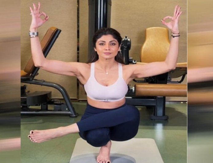 शिल्पा शेट्टी ने किया चैलेंजिंग बैलेंस पोज, फैंस को दिया नया फिटनेस चैलेंज