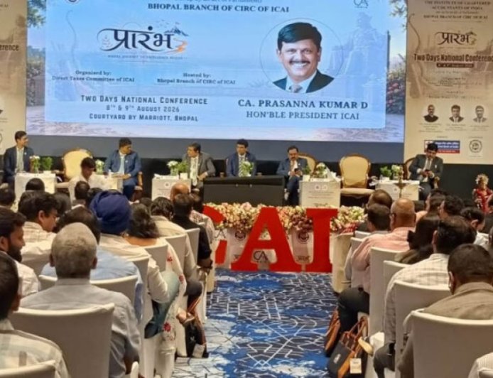 कर कानूनों में बदलाव पर भोपाल में राष्ट्रीय मंथन, 600 से अधिक सीए हुए शामिल