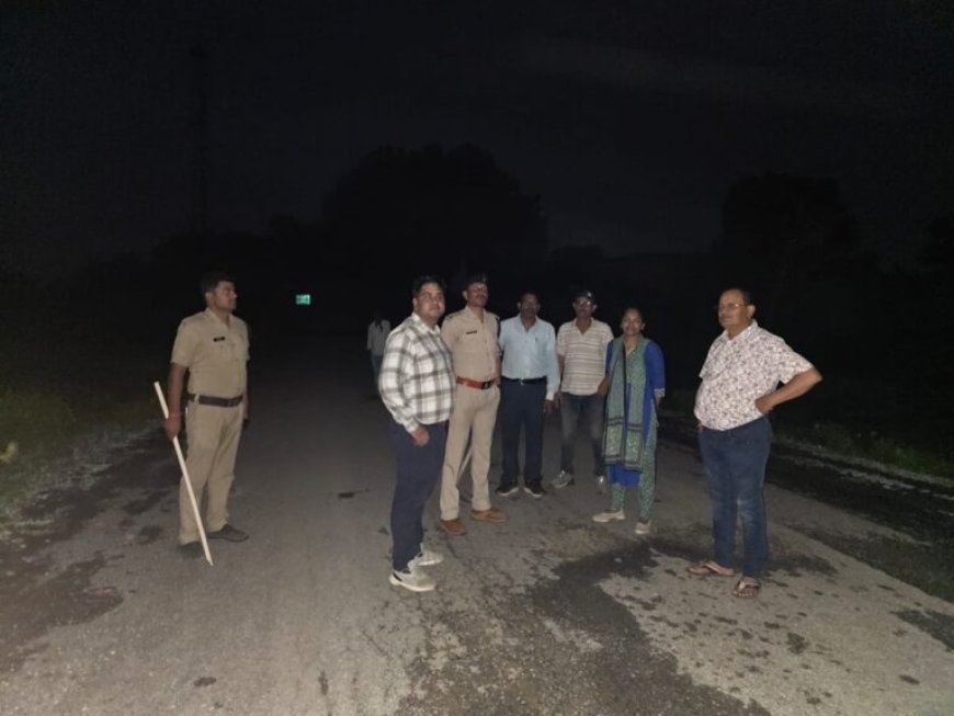 मैहर में आधी रात रिहायशी इलाके में घुसा जंगली हाथी, दहशत में घरों में दुबके लोग; पुलिस-वन विभाग अलर्ट